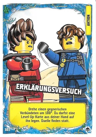 NINJAGO Trading Card Game (German) Series 7 (Next Level) - # 103 Erklärungsversuch