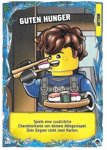 NINJAGO Trading Card Game (German) Series 7 (Next Level) - # 105 Guten Hunger