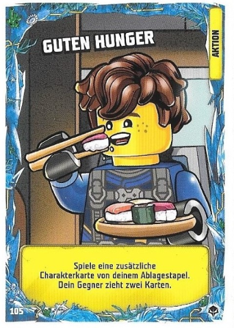 NINJAGO Trading Card Game (German) Series 7 (Next Level) - # 105 Guten Hunger
