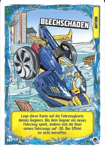 NINJAGO Trading Card Game (German) Series 7 (Next Level) - # 107 Blechschaden