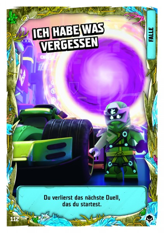 NINJAGO Trading Card Game (German) Series 7 (Next Level) - # 112 Ich Habe Was Vergessen