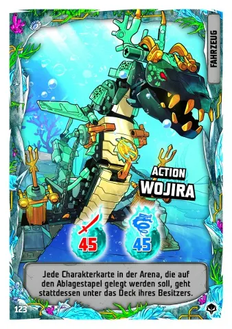 NINJAGO Trading Card Game (German) Series 7 (Next Level) - # 123 Action Wojira