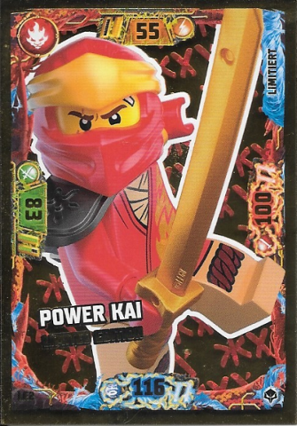 NINJAGO Trading Card Game (German) Series 7 (Next Level) - # LE2 Power Kai Limited Edition