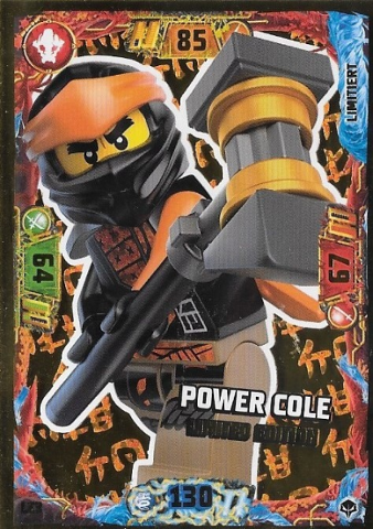 NINJAGO Trading Card Game (German) Series 7 (Next Level) - # LE3 Power Cole Limited Edition
