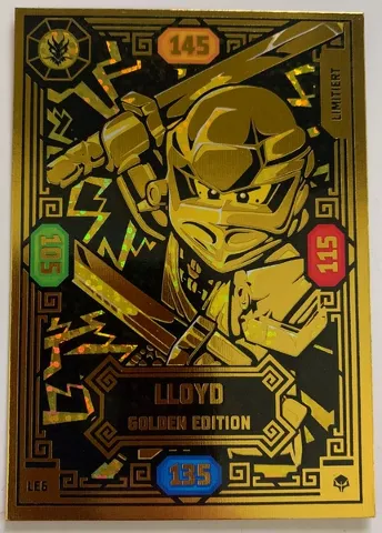 NINJAGO Trading Card Game (German) Series 7 (Next Level) - # LE6 Lloyd Golden Edition