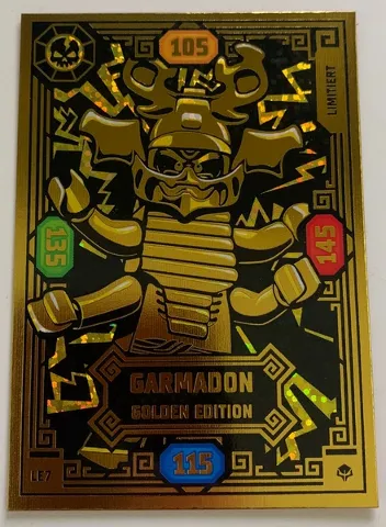NINJAGO Trading Card Game (German) Series 7 (Next Level) - # LE7 Garmadon Golden Edition