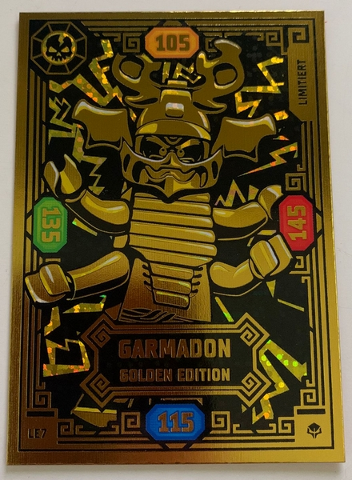 NINJAGO Trading Card Game (German) Series 7 (Next Level) - # LE7 Garmadon Golden Edition