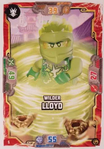 NINJAGO Trading Card Game (German) Series 7 - # 1 Wilder Lloyd
