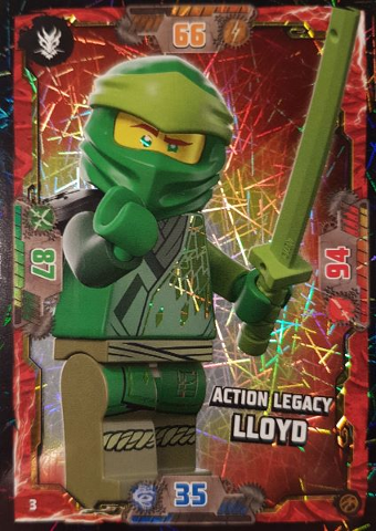 NINJAGO Trading Card Game (German) Series 7 - # 3 Action Legacy Lloyd
