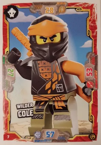 NINJAGO Trading Card Game (German) Series 7 - # 7 Wilder Cole