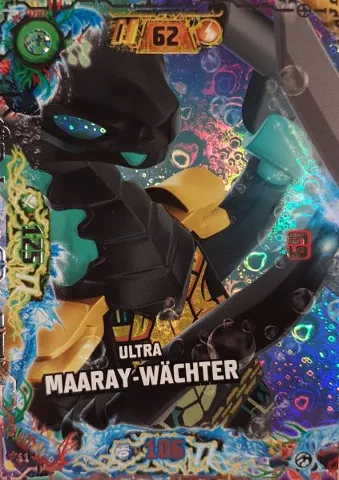 NINJAGO Trading Card Game (German) Series 7 - # 11 Ultra Maaray-Wächter