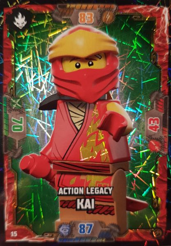NINJAGO Trading Card Game (German) Series 7 - # 15 Action Legacy Kai