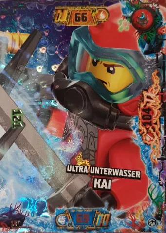 NINJAGO Trading Card Game (German) Series 7 - # 18 Ultra Unterwasser Kai
