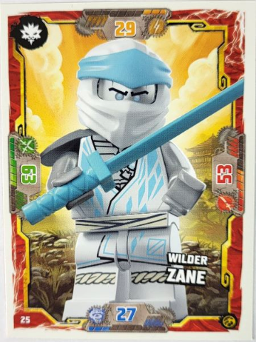 NINJAGO Trading Card Game (German) Series 7 - # 25 Wilder Zane