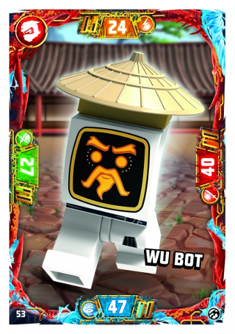 NINJAGO Trading Card Game (German) Series 7 - # 53 Wu Bot