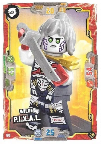 NINJAGO Trading Card Game (German) Series 7 - # 60 Wilde P.I.X.A.L.