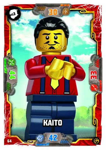 NINJAGO Trading Card Game (German) Series 7 - # 64 Kaito