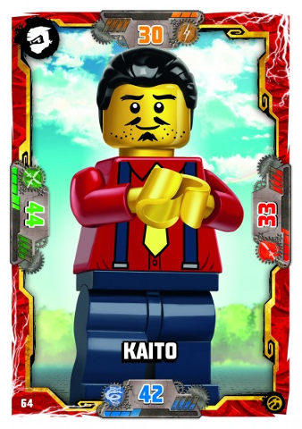 NINJAGO Trading Card Game (German) Series 7 - # 64 Kaito