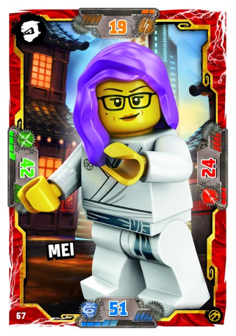 NINJAGO Trading Card Game (German) Series 7 - # 67 Mei