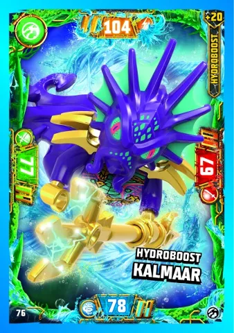 NINJAGO Trading Card Game (German) Series 7 - # 76 Hydroboost Kalmaar