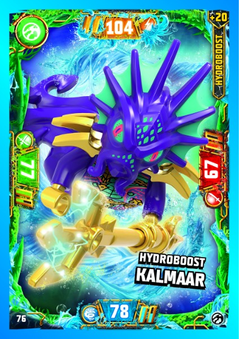 NINJAGO Trading Card Game (German) Series 7 - # 76 Hydroboost Kalmaar
