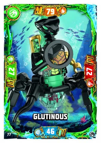 NINJAGO Trading Card Game (German) Series 7 - # 77 Glutinous