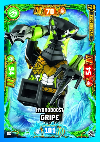 NINJAGO Trading Card Game (German) Series 7 - # 82 Hydroboost Gripe