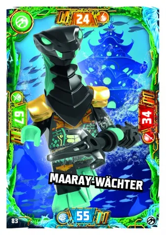 NINJAGO Trading Card Game (German) Series 7 - # 83 Maaray-Wächter