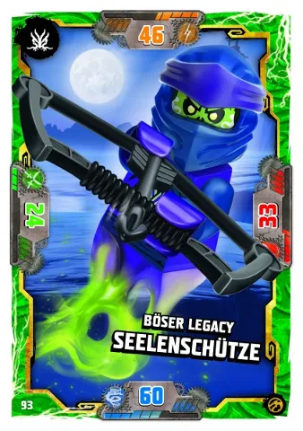 NINJAGO Trading Card Game (German) Series 7 - # 93 Böser Legacy Seelenschütze