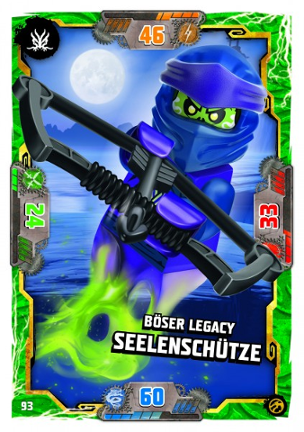 NINJAGO Trading Card Game (German) Series 7 - # 93 Böser Legacy Seelenschütze