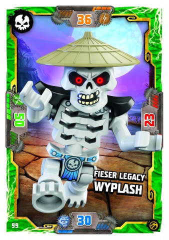 NINJAGO Trading Card Game (German) Series 7 - # 99 Fieser Legacy Wyplash