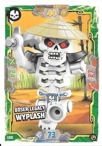 NINJAGO Trading Card Game (German) Series 7 - # 100 Böser Legacy Wyplash