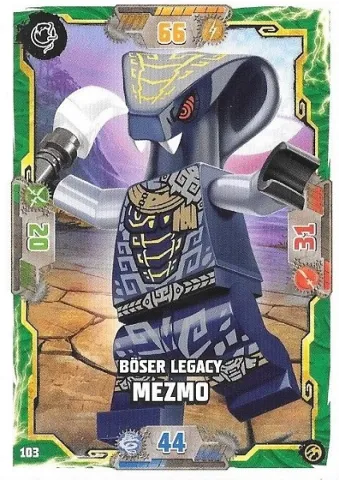 NINJAGO Trading Card Game (German) Series 7 - # 103 Böser Legacy Mezmo