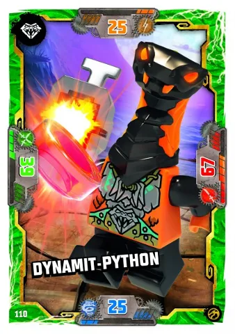 NINJAGO Trading Card Game (German) Series 7 - # 110 Dynamit-Python