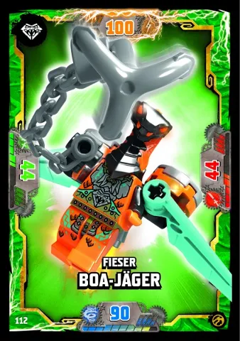 NINJAGO Trading Card Game (German) Series 7 - # 112 Fieser Boa-Jäger