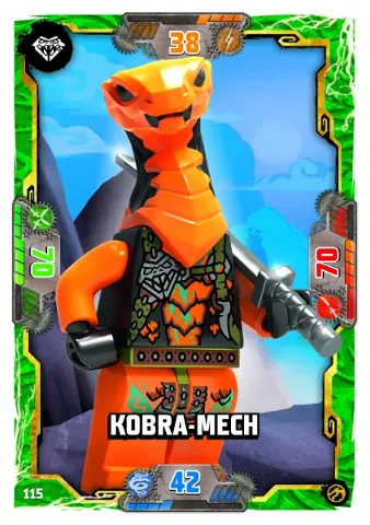 NINJAGO Trading Card Game (German) Series 7 - # 115 Kobra-Mech