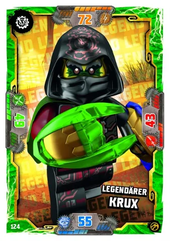 NINJAGO Trading Card Game (German) Series 7 - # 124 Legendärer Krux