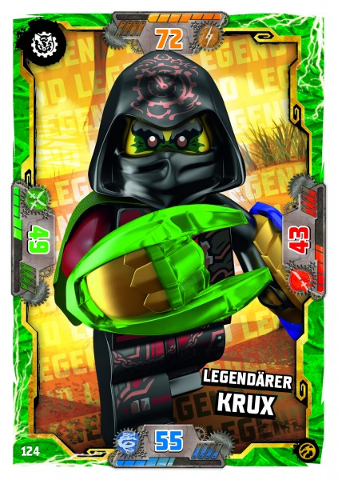 NINJAGO Trading Card Game (German) Series 7 - # 124 Legendärer Krux