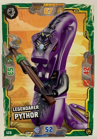 NINJAGO Trading Card Game (German) Series 7 - # 128 Legendärer Pythor
