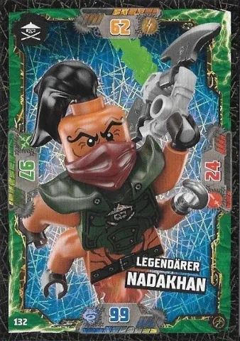 NINJAGO Trading Card Game (German) Series 7 - # 132 Legendärer Nadakhan
