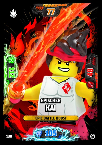 NINJAGO Trading Card Game (German) Series 7 - # 138 Epischer Kai