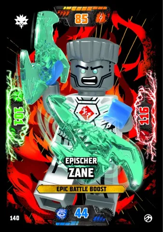 NINJAGO Trading Card Game (German) Series 7 - # 140 Epischer Zane