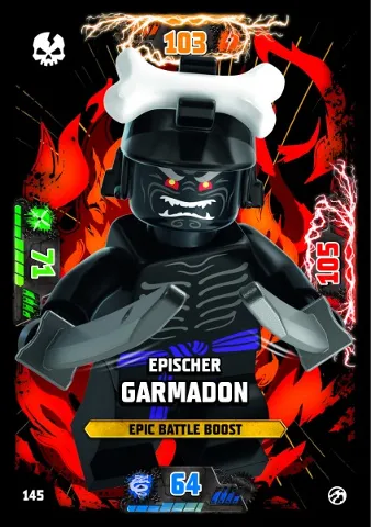 NINJAGO Trading Card Game (German) Series 7 - # 145 Epischer Garmadon