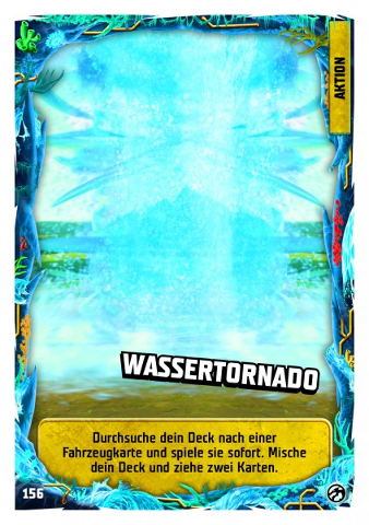 NINJAGO Trading Card Game (German) Series 7 - # 156 Wassertornado