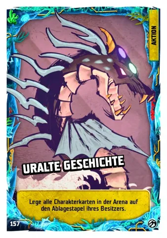 NINJAGO Trading Card Game (German) Series 7 - # 157 Uralte Geschichte