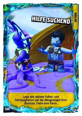 NINJAGO Trading Card Game (German) Series 7 - # 166 Hilfe Suchend