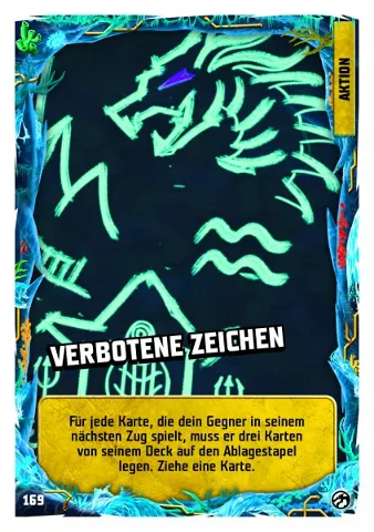 NINJAGO Trading Card Game (German) Series 7 - # 169 Verbotene Zeichen