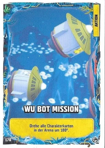 NINJAGO Trading Card Game (German) Series 7 - # 170 Wu Bot Mission