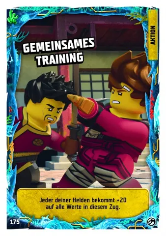 NINJAGO Trading Card Game (German) Series 7 - # 175 Gemeinsames Training