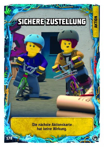 NINJAGO Trading Card Game (German) Series 7 - # 178 Sichere Zustellung